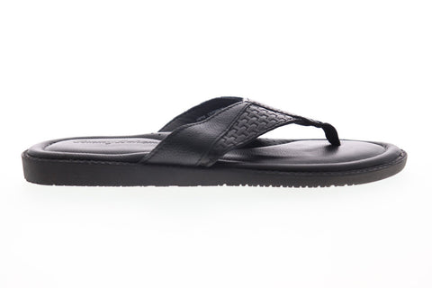 Tommy Bahama Anchors Ashore TB7S00061 Mens Black Flip-Flops Sandals Shoes