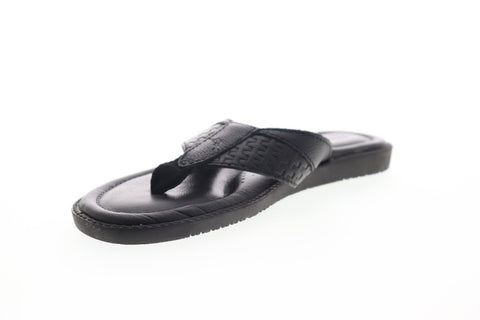 Tommy Bahama Anchors Ashore TB7S00061 Mens Black Flip-Flops Sandals Shoes