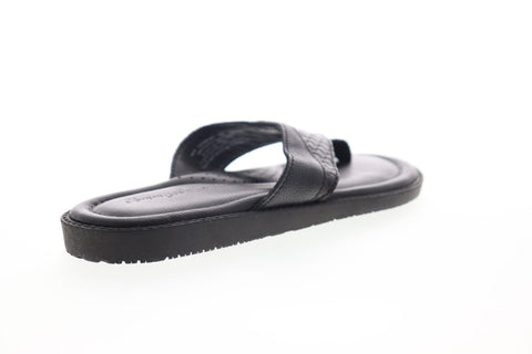 Tommy Bahama Anchors Ashore TB7S00061 Mens Black Flip-Flops Sandals Shoes