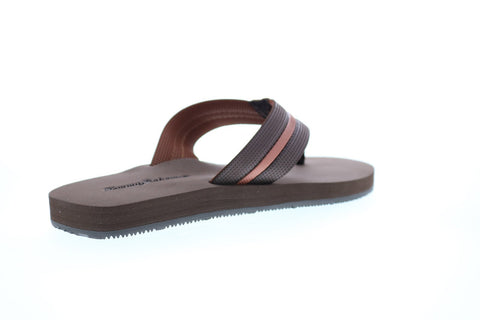Tommy Bahama Taheeti TB7S00067 Mens Brown Synthetic Flip-Flops Sandals Shoes