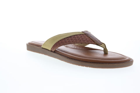 Tommy Bahama Anchors Astern TB7S00161 Mens Brown Flip-Flops Sandals Shoes