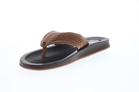 Tommy Bahama Shallows Edge TB8M00036 Mens Brown Flip-Flops Sandals Shoes