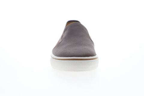 Tommy Bahama Pascale TB9M10149 Mens Brown Leather Slip On Sneakers Shoes