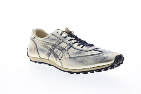 Onitsuka Tiger EDR 78 Deluxe TH7S4L-9450 Mens Gold Yellow Low Top Sneakers Shoes