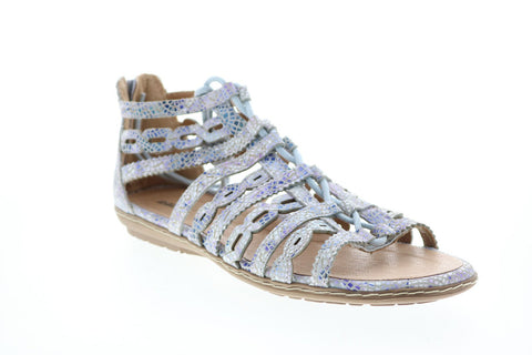 Earth Inc. Tidal Gillie Tie Gladiator Womens Purple Strap Sandals Shoes