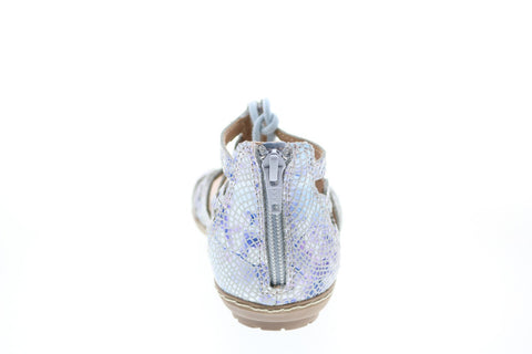 Earth Inc. Tidal Gillie Tie Gladiator Womens Purple Strap Sandals Shoes