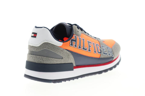 Tommy Hilfiger Avilo TMAVILO Mens Gray Suede Casual Lace Up Fashion Sneakers Shoes