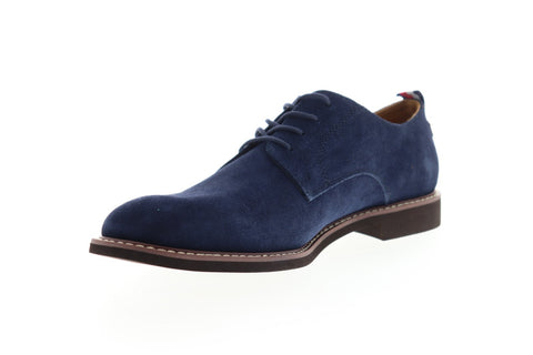 Tommy Hilfiger Garson TMGARSON Mens Blue Suede Casual Lace Up Oxfords Shoes