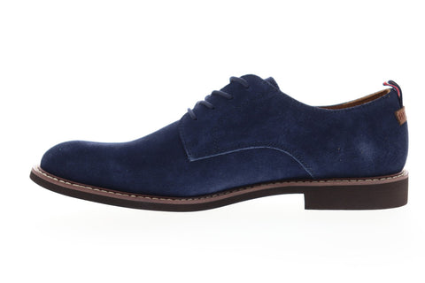 Tommy Hilfiger Garson TMGARSON Mens Blue Suede Casual Lace Up Oxfords Shoes