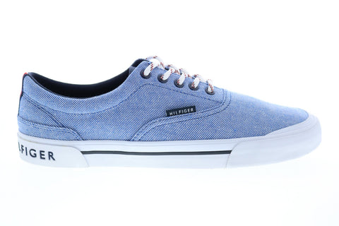 Tommy Hilfiger Pallet 2 TMPALLET2 Mens Blue Canvas Designer Sneakers Shoes