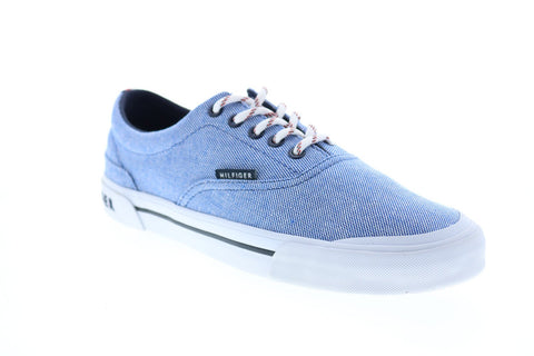 Tommy Hilfiger Pallet 2 TMPALLET2 Mens Blue Canvas Designer Sneakers Shoes