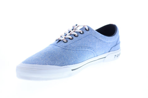 Tommy Hilfiger Pallet 2 TMPALLET2 Mens Blue Canvas Designer Sneakers Shoes