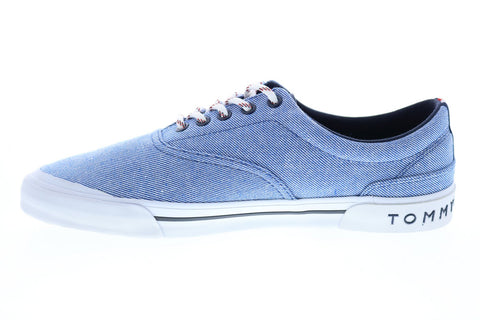 Tommy Hilfiger Pallet 2 TMPALLET2 Mens Blue Canvas Designer Sneakers Shoes