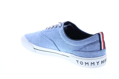 Tommy Hilfiger Pallet 2 TMPALLET2 Mens Blue Canvas Designer Sneakers Shoes