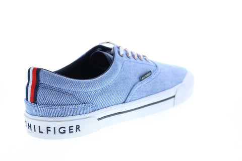 Tommy Hilfiger Pallet 2 TMPALLET2 Mens Blue Canvas Designer Sneakers Shoes