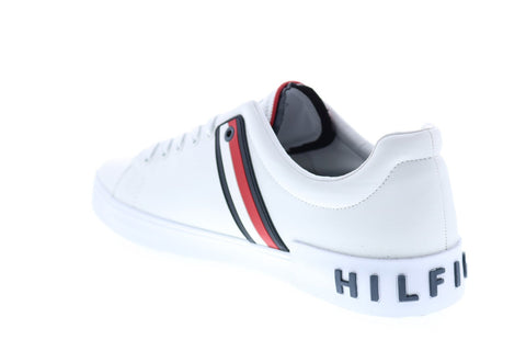 Tommy Hilfiger Ramus TMRAMUS Mens White Synthetic Designer Sneakers Shoes