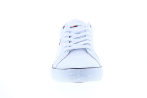 Tommy Hilfiger Randal TMRANDAL Mens White Synthetic Designer Sneakers Shoes