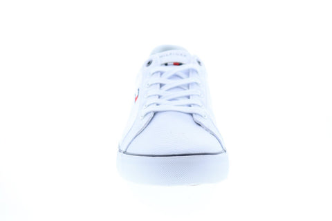 Tommy Hilfiger Randal TMRANDAL Mens White Synthetic Designer Sneakers Shoes