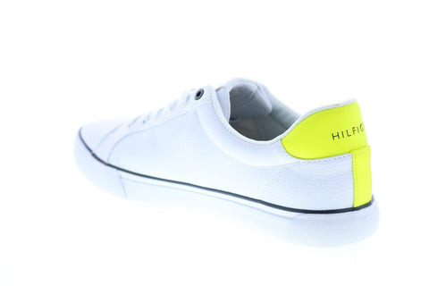 Tommy Hilfiger Randal TMRANDAL Mens White Synthetic Designer Sneakers Shoes