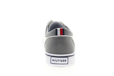 Tommy Hilfiger Redd 2 TMREDD2 Mens Gray Canvas Casual Lace Up Fashion Sneakers Shoes