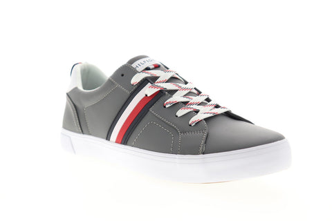 Tommy Hilfiger Rolo TMROLO Mens Gray Synthetic Casual Lace Up Fashion Sneakers Shoes