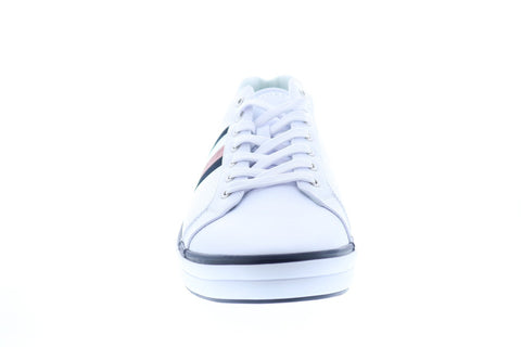 Tommy Hilfiger Roux 2 TMROUX2 Mens White Synthetic Designer Sneakers Shoes