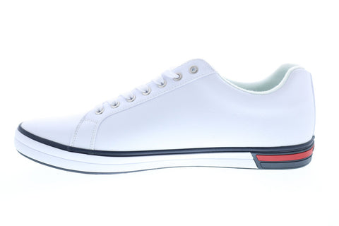 Tommy Hilfiger Roux 2 TMROUX2 Mens White Synthetic Designer Sneakers Shoes