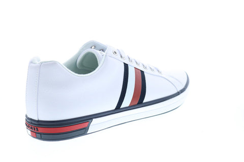 Tommy Hilfiger Roux 2 TMROUX2 Mens White Synthetic Designer Sneakers Shoes