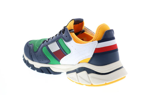Tommy Hilfiger Torque TMTORQUE Mens Blue Synthetic Designer Sneakers Shoes