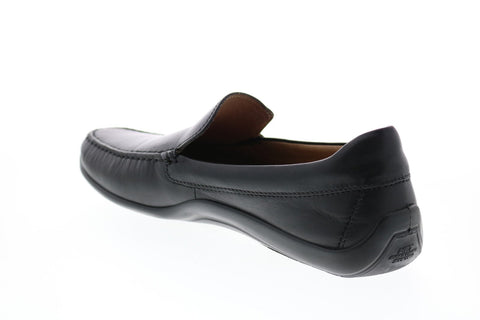 Geox U Xense Mox A U42D3A00043C9999 Mens Black Leather Loafers & Slip Ons Casual Shoes