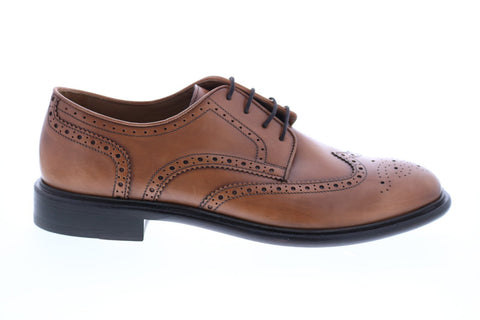 Geox U Guildford C Mens Brown Oxfords & Lace Ups Wingtip & Brogue Shoes