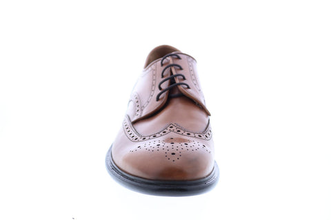 Geox U Guildford C Mens Brown Oxfords & Lace Ups Wingtip & Brogue Shoes
