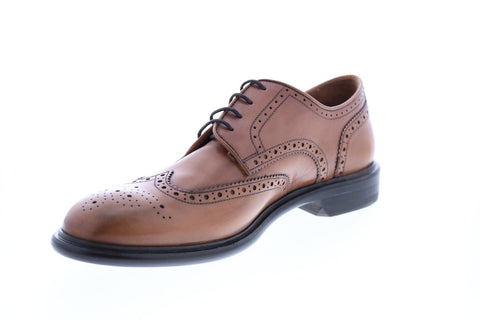 Geox U Guildford C Mens Brown Oxfords & Lace Ups Wingtip & Brogue Shoes