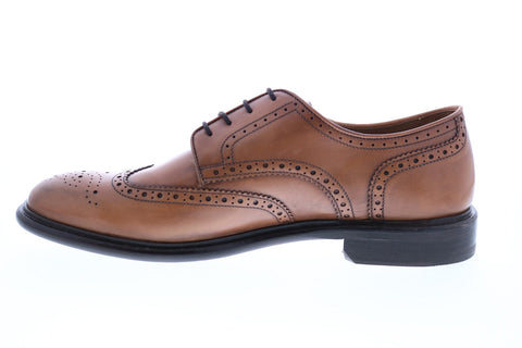 Geox U Guildford C Mens Brown Oxfords & Lace Ups Wingtip & Brogue Shoes