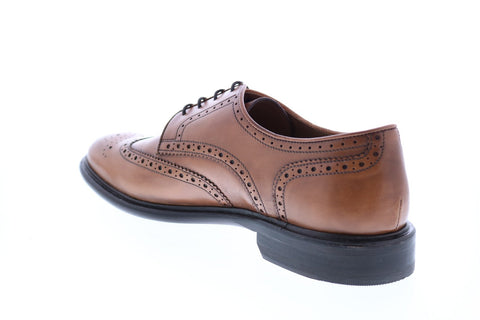 Geox U Guildford C Mens Brown Oxfords & Lace Ups Wingtip & Brogue Shoes