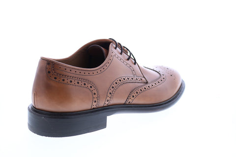 Geox U Guildford C Mens Brown Oxfords & Lace Ups Wingtip & Brogue Shoes