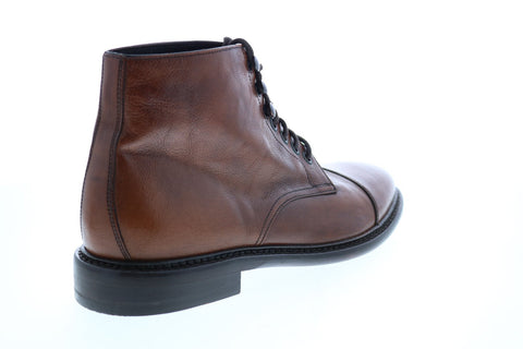 Geox U Guildford U54D2C00090C6001 Mens Brown Leather Lace Up Dress Boots