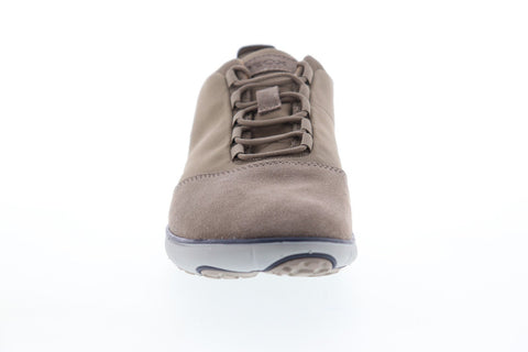 Geox U Nebula U82D7C01122C6029 Mens Brown Suede Slip On Sneakers Shoes