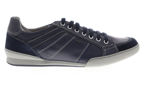 Geox U Kristof U620EA08522C4064 Mens Blue Synthetic Lace Up Low Top Sneakers Shoes