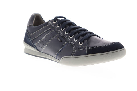 Geox U Kristof U620EA08522C4064 Mens Blue Synthetic Lace Up Low Top Sneakers Shoes
