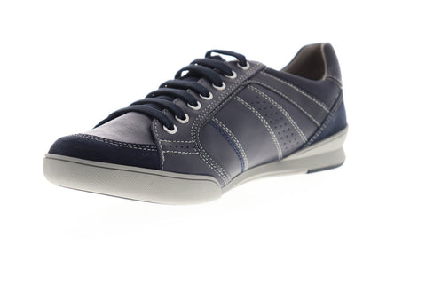 Geox U Kristof U620EA08522C4064 Mens Blue Synthetic Lace Up Low Top Sneakers Shoes