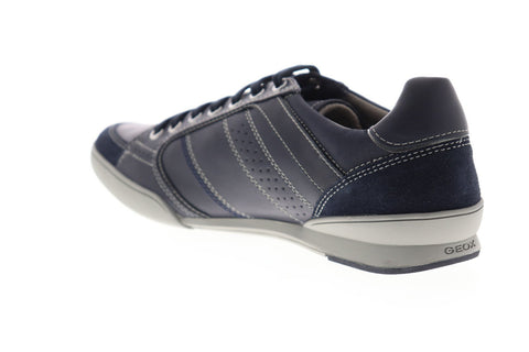 Geox U Kristof U620EA08522C4064 Mens Blue Synthetic Lace Up Low Top Sneakers Shoes
