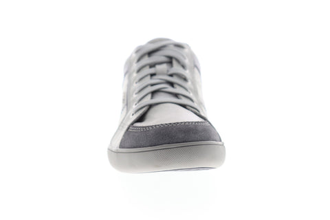 Geox U Kristof U620EA0CL22C9031 Mens Gray Nubuck Low Top Sneakers Shoes