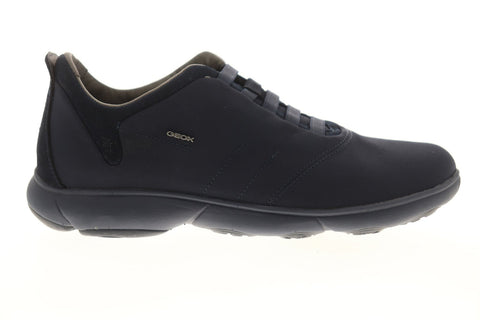 Geox U Nebula U62D7F00011C4064 Mens Blue Canvas Slip On Sneakers Shoes