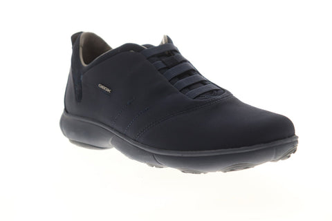Geox U Nebula U62D7F00011C4064 Mens Blue Canvas Slip On Sneakers Shoes
