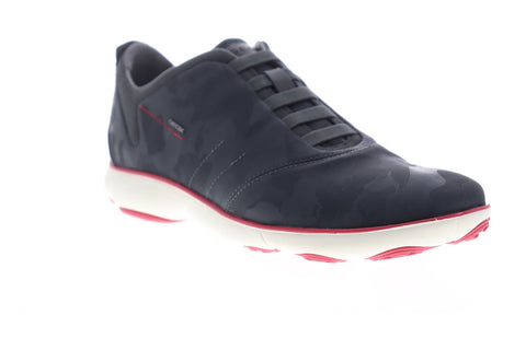 Geox U Nebula U62D7F000VDC9004 Mens Blue Synthetic Slip On Sneakers Shoes