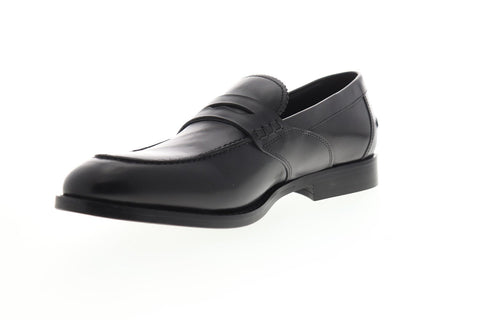 Geox U Hampstead U62E3A00043C9997 Mens Black Synthetic Dress Loafers Shoes