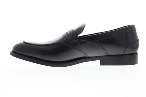 Geox U Hampstead U62E3A00043C9997 Mens Black Synthetic Dress Loafers Shoes