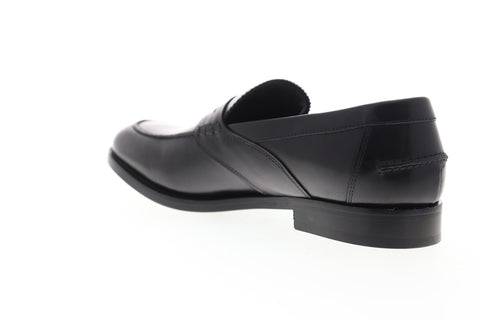 Geox U Hampstead U62E3A00043C9997 Mens Black Synthetic Dress Loafers Shoes
