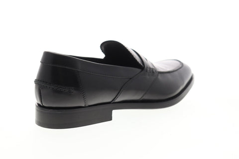 Geox U Hampstead U62E3A00043C9997 Mens Black Synthetic Dress Loafers Shoes